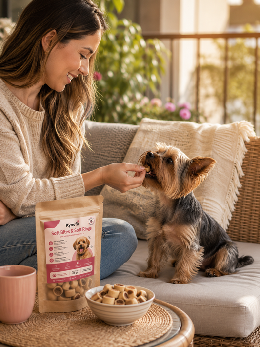 Mini Soft Bites Carne – Snacks recheados sabor a carne para cão