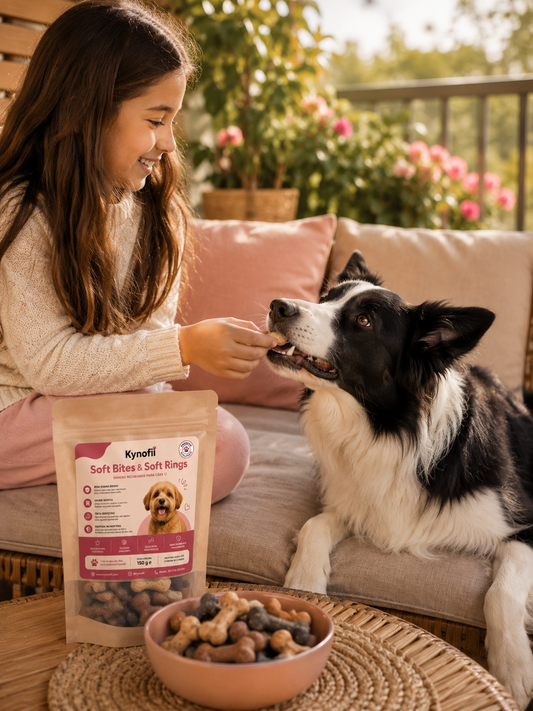 Soft Bites Cereais Kynofil – Biscoitos Mini Ossinhos Sortidos para cão