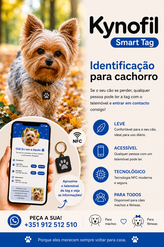 KINOFIL SMART TAG YOKSHIRE TERRIER