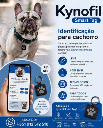 KINOFIL SMART TAG BULLDOG FRANCÊS